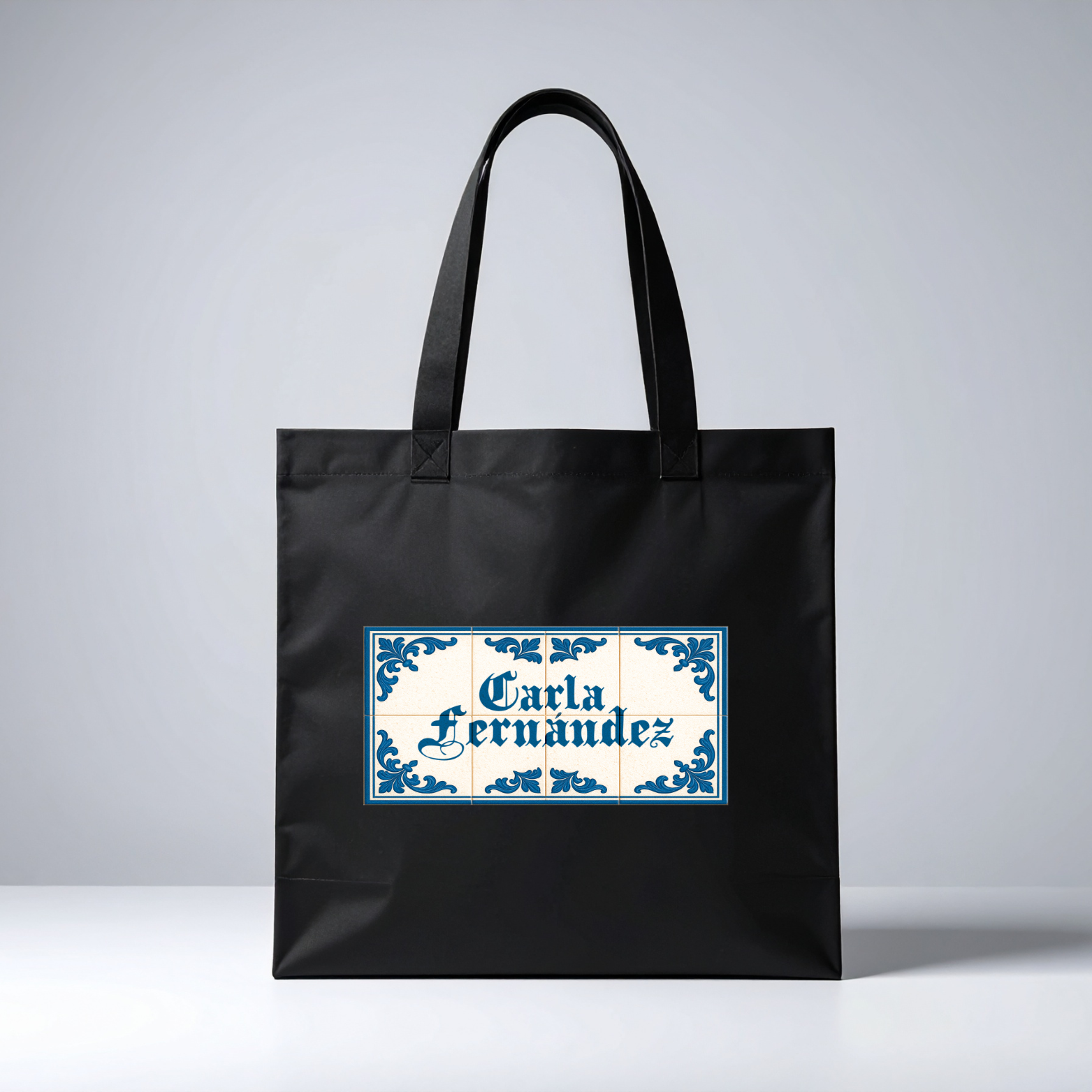 Bolsa Tote "Azulejo" de Carla Fernández